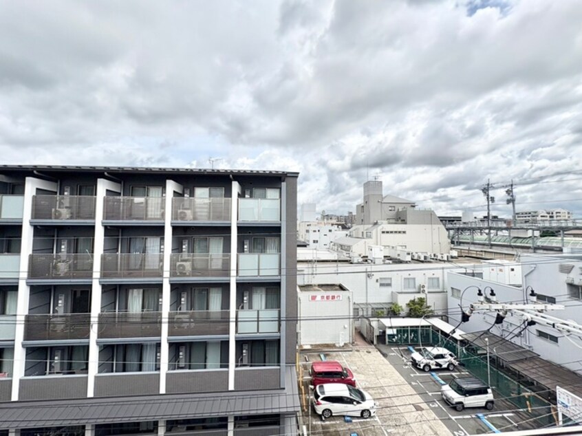 室内からの展望 プレザント京都・桃山