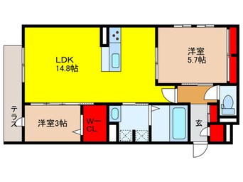 間取図 Clashist新森