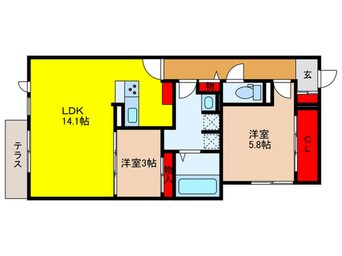 間取図 Clashist新森