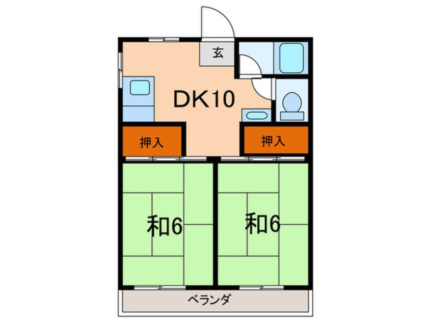 間取図 ホワイトハウス