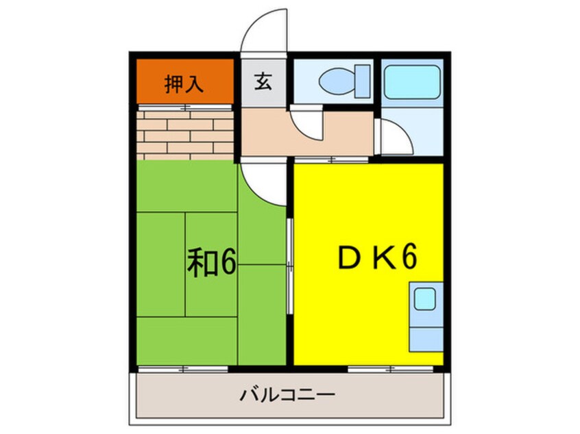 間取図 ホワイトハウス