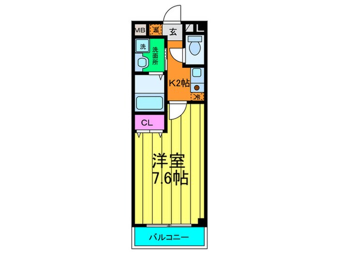 間取り図 枚方グランドマンション