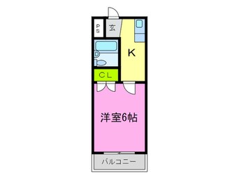 間取図 サンロワール北野田