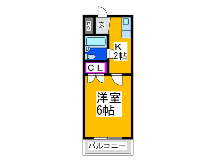 間取図 サンロワール北野田