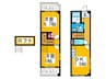 マンション南秀苑 2DKの間取り
