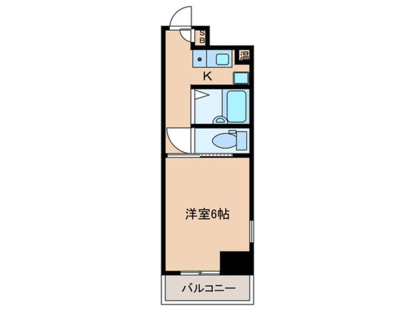 間取図 ラ・ルミエ－ル山手