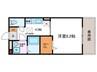 グラシュ－ズメゾンⅡ 1Kの間取り