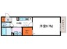 グラシュ－ズメゾンⅡ 1Kの間取り