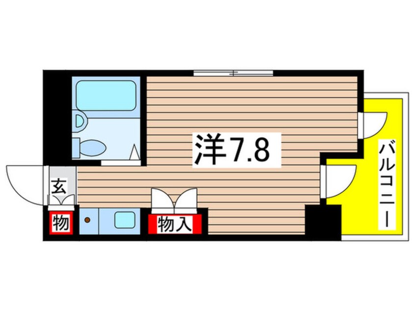 間取図 ジョイフル北武庫之荘