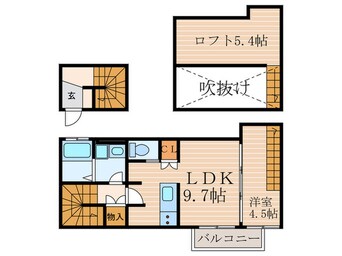 間取図 BRONTE明石Ⅱ