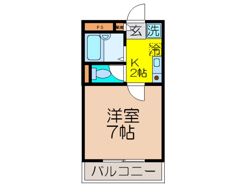 間取図 双葉6番館