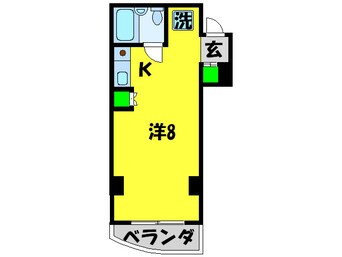 間取図 レジデンス岸里