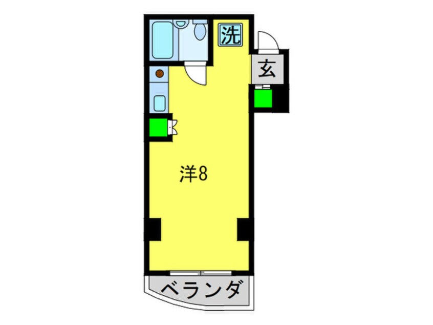 間取図 レジデンス岸里