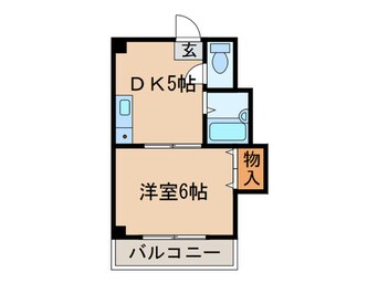 間取図 ルミナス錦