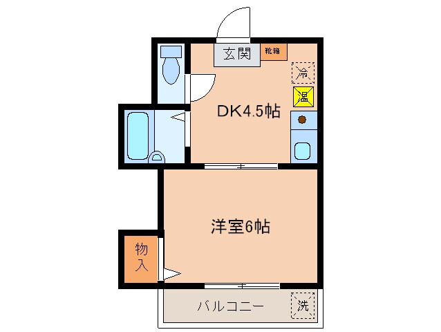 間取り図 ルミナス錦