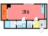 ニュ－コ－ベビル 1Rの間取り