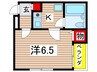 Ａ＆Ａマンション 1Kの間取り