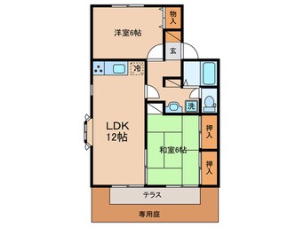 間取図 ロイヤルシャトー　C棟