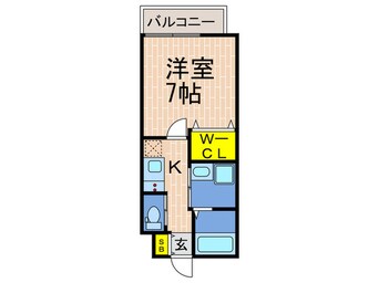 間取図 ﾜｺｰﾚｳﾞｨｰﾀ神戸グランパルク