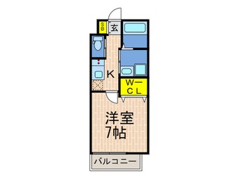 間取図 ﾜｺｰﾚｳﾞｨｰﾀ神戸グランパルク