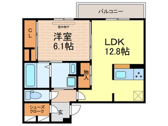 間取図 仮）アルカンシェル