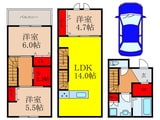 高槻市東天川戸建