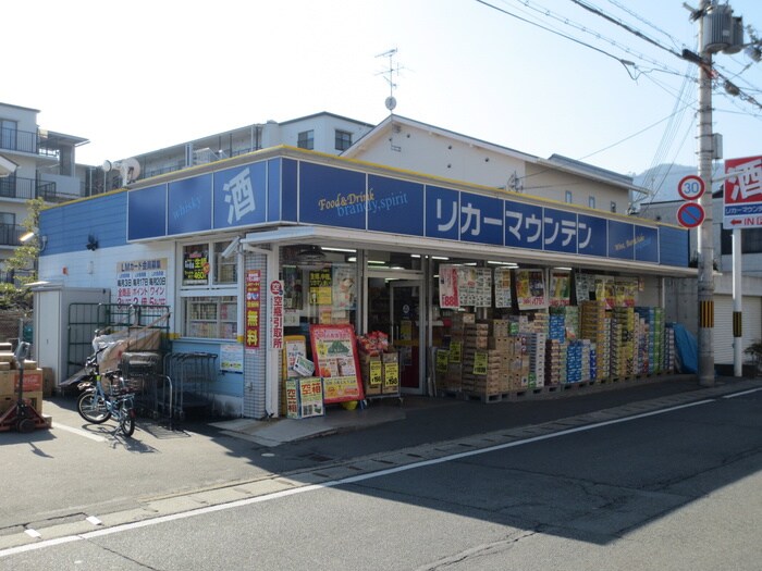 リカーマウンテン嵯峨野店(スーパー)まで280m 藤ハイツ