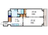 CASA花車 2DKの間取り