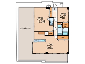 間取図 グランパティオ枚方（626）