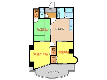 間取図 リアライズ東豊中Ⅱ