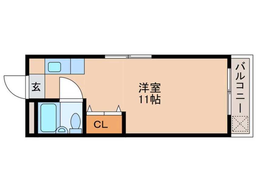 間取図 ロイヤル摂津Ｄ棟