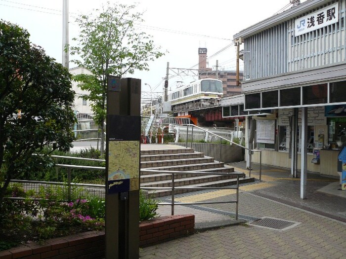 浅香駅(役所)まで160m Ｃｌａｓｈｉｓｔ常磐町