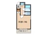マンションコメット 1Kの間取り