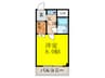マンションコメット 1Kの間取り