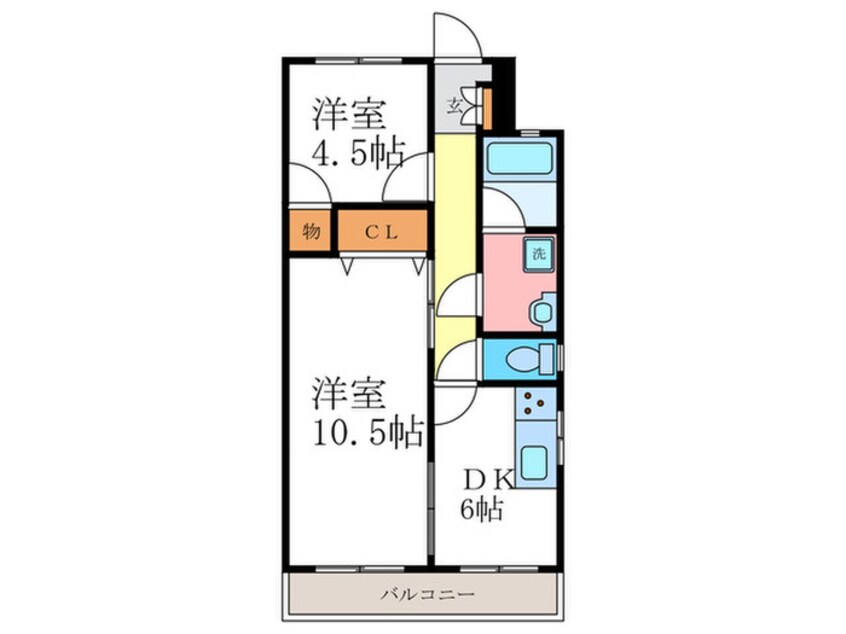 間取図 安井マンション