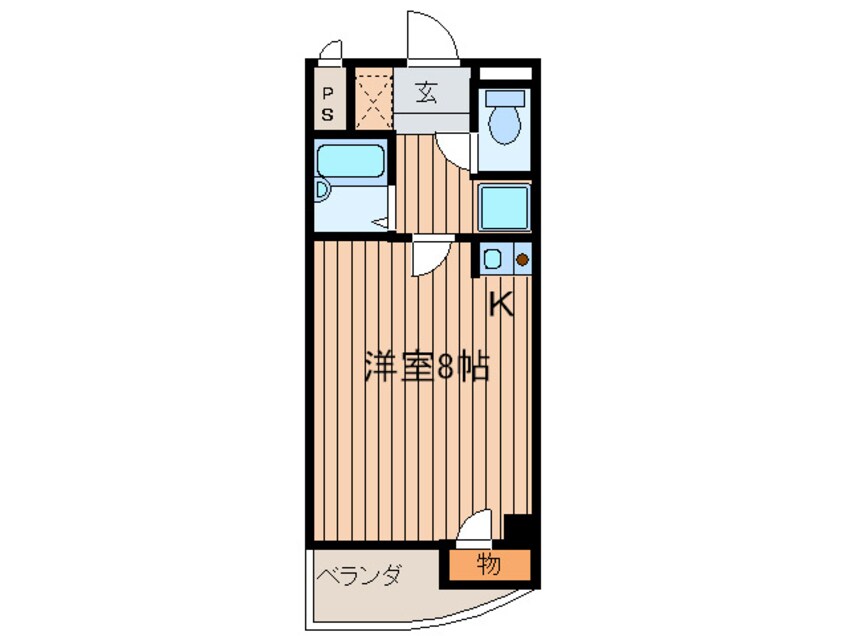 間取図 グローリー上汐