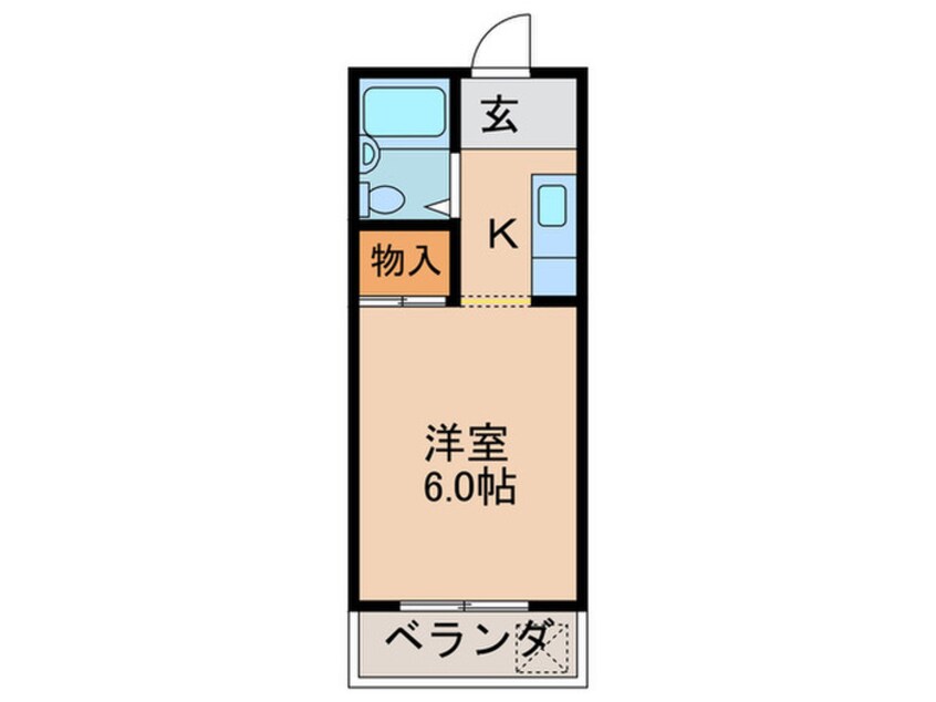 間取図 アレグリアプレイス神崎川