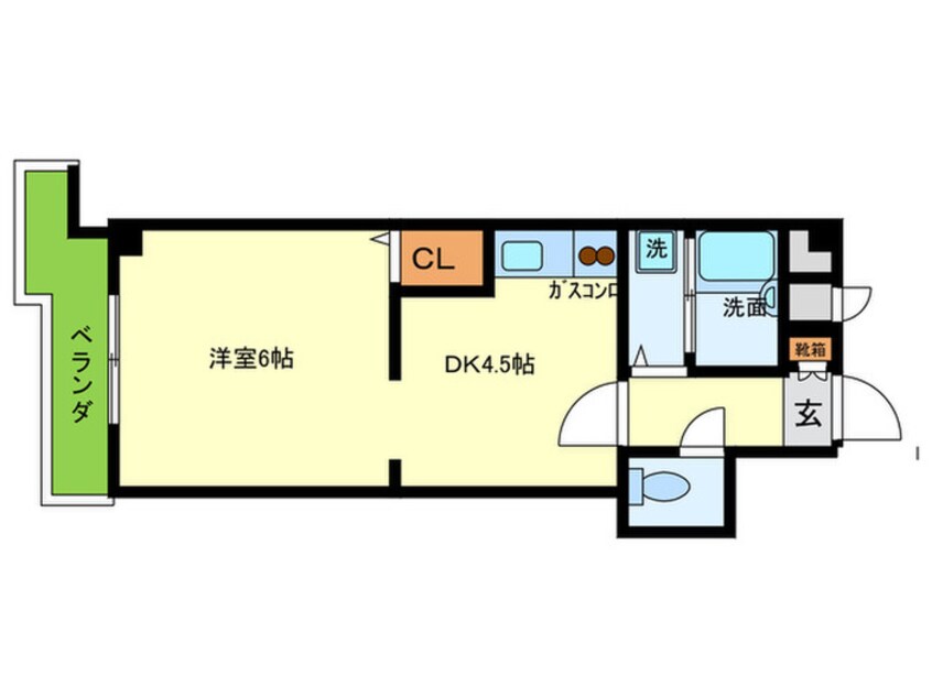 間取図 ﾒﾙｼｰ2000