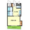 Ｍｓ ｃｕｂｅⅠ 1Kの間取り