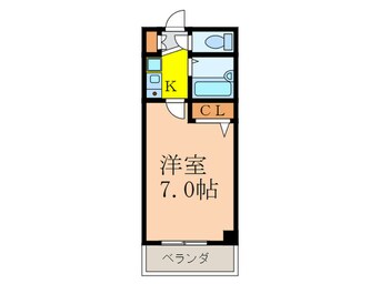 間取図 グランヴェルデ新大阪