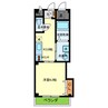 Ｍｓ ｃｕｂｅⅡ 1Kの間取り