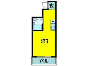 間取図 田中マンション