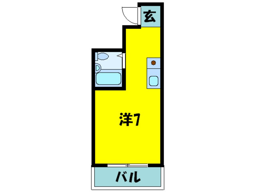 間取図 田中マンション