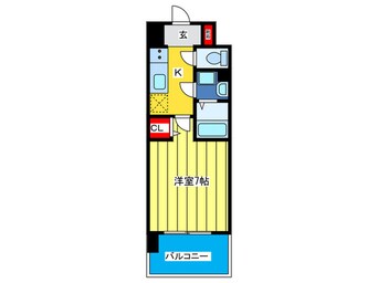 間取図 ヴァンヴェール森の宮