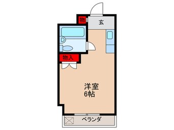 間取図 グリーンヴィレッジ