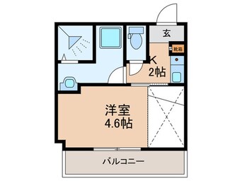 間取図 グリーンヴィレッジ