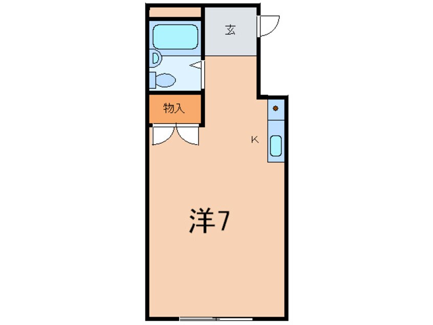 間取図 大井手ハイツ