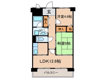 間取図 グランシャリオ