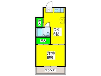 間取図 ロイヤルコ－ポサン