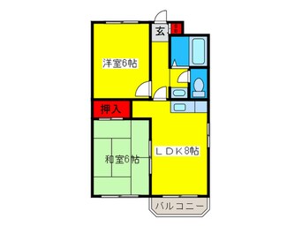 間取図 サンポートハイム舎利寺